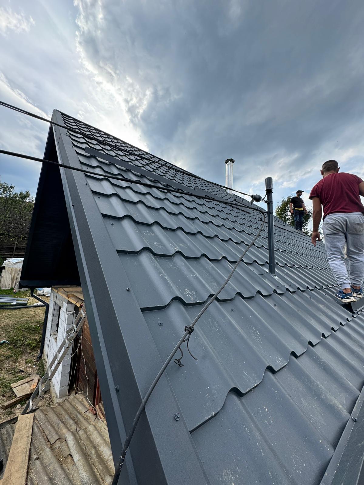 MONTAJ ȚIGLĂ METALICĂ